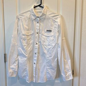 Columbia PFG button down shirt